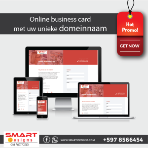 Online Business Card + FREE Domain